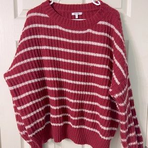 Red Chunky Sweater